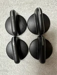 Oem Kitchenaid Whirlpool Burner Control Knob Set Of 4 Black WP9750372FF. Fixed Price $25.00.