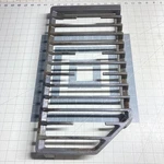 Ge Oem Left Burner Grate WB31X29416 164D9746P002 9-1/2" 18-3/4". Fixed Price $59.95.