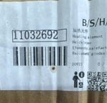 Bosch Heating Element 11032692, Black - Heizk Rper Replacement Part Ersatzteil. Fixed Price $45.00.