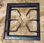 *pair* Oem Jenn-air Gas Stovetop Grill Burner Black Or Gray Cast Iron Grates. Fixed Price $50.00.