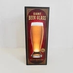 Giant Beer Glass Happy Hour Original Fun Workshop Man Cave Big 53 Oz.. Fixed Price $10.00.