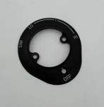 Ge Cooktop Burner Bezel Black WB07X10482. Fixed Price $18.95.