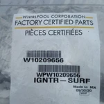 Oem Whirlpool WPW10209656 Range Igntr-surf 98014514 98017917 W10112313 980145.... Fixed Price $40.00.