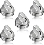 5 Pack Stainless Steel WB03X24818 Gas Stove Knob Replacement. Fixed Price $42.52.