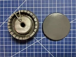 Stove Oven Large Burner Cap Gray WB29K10007 Base WB16T10046. Fixed Price $39.01.