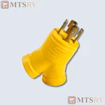 Camco Rv 4-PRONG 30A-TO-15A (m/f) Y Generator Adapter Splitter #55438 New. Fixed Price $23.94.