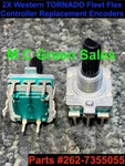 2X Fisher Rotary Encoder Fleet Flex 99773 Salt Spreader Controller Part. Fixed Price $49.95.