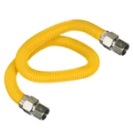 Highcraft Gas Line Hose 5/8 O.d. X 48 Length 1/2 In. Fip Fitting Yellow Coated. Fixed Price $64.12.