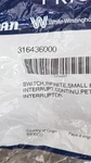 Electrolux Infinite Switch Small Element 316436000 Frigidaire White-westinghouse. Fixed Price $20.00.