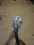Ge Prong Plug Ws 001K-7 40 Amp 125/250V Black 3FT. Fixed Price $20.00.