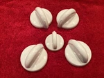Stove Range Oven Knobs Kip 6U12, And 6U13 Replacements Set Of 5 Bisque. Fixed Price $17.00.
