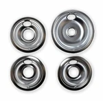 Chrome Drip Pans Replacement For Range Kleen 10124XZ Whirlpool W10196405. Fixed Price $20.41.