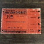Frigidaire * General Motors Tech Talk Digest Built Cooking Appliances. Fixed Price $6.69.