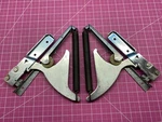 Oven Door Hinge Set (l+r) P# WB14T10009 WB14T10010. Fixed Price $137.70.