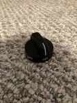 Whirlpool Knob Gas Range Stove Oven Burner Black Kip 6U58. Fixed Price $12.00.