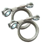 Gaeaauto 1 Pair Long Type Hood Control Restraint Cable Fit For 2003-2007 Pete.... Fixed Price $27.55.