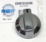 Gas Cooktop Burner Knob For Whirlpool Kitchenaid W10324398 AP5631314 PS3654555. Fixed Price $7.87.