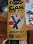 Krowne M7548K Royal Series 3/4" X 36INMOVEABLE Gas Connector Kit. Fixed Price $79.99.