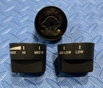 Viking Black Top Burner Knob (1PC) #PB010284 Ranges, See Pics.. Fixed Price $49.00.