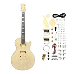 Haze E238DIY Arched Top Solid Basswood Body Maple Set-neck Hlp Electric Guitar. Fixed Price $170.34.