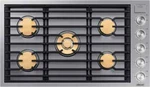 Dacor Contemporary DTG36M955FS Inch Smart Gas Cooktop With Sealed Burners. Fixed Price $1799.99.