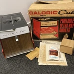 Nos Vintage Caloric Cub Camp Stove And Broiler Oven. Fixed Price $200.00.