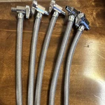 Brasscraft Polished Chrome Angle Valve Supply Lines 20 Stainless Steel 4 Pack. Fixed Price $35.00.