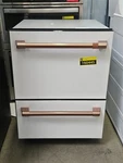 Ge Cafe CDD420P4TW2 24" Matte White Fully Integrated Dishwasher Nob #160445. Fixed Price $1099.00.