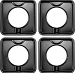 SGP-400 Chrome Square Gas Range Drip Pan, Black Porcelain 7.75. Fixed Price $21.99.