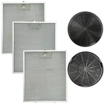3 Pack WB02X24872 Range Vent Hood Grease Filter & JXCF72 Compatible. Fixed Price $40.00.