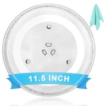 11.5" Universal Microwave Plate Replacement Glass Turntable 11.5INCH, Clear. Fixed Price $42.22.