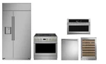 Monogram 36" Df Range And Hood 42" Side By 30" Microwave Dishwasher. Fixed Price $19999.00.