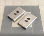Kitchenaid Oven Door Panel Retainer Clip (set) WPW10158497 4451432. Fixed Price $26.95.