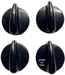 (4) Stove Range Set 164D3216 KIP5970 Black Original Oem Read. Fixed Price $39.99.
