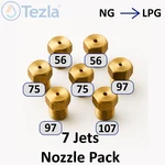 Propane Lp Conversion Kit Nozzles M6 X 0.75 Thread 7MM Head. Fixed Price $24.99.