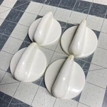 Oem Range Cooktop Burner Knobs (bisque Color) WB03T10095 - Set Of 4. Fixed Price $19.95.