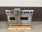 Viking VGIC4856GSS- 48" Proall Gas Range Oven Burners + Griddle (1). Fixed Price $4399.99.