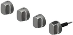 Wolf Stainless Steel Knob Set - 828440 For 48" And 60" Ranges. Fixed Price $140.00.