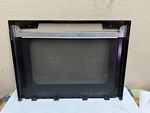 Ge Profile Single Oven Model JT912B0F1BB Partial Door. Fixed Price $169.00.