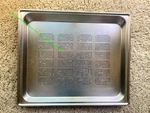 Wolf CSO24TE/S CSO30 Steam Oven Perforated Stainless Steel Tray Hand Made. Fixed Price $439.90.