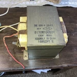 Whirlpool Goldstar Edx-r OBJY2 High Voltage Microwave Transformer 6170W1D052R. Fixed Price $20.00.