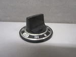 Kenmore Range Knob, Black (2") 322966 Asmn. Fixed Price $19.95.