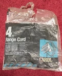 Carol Cable 4FT Range Cord 05614-62-10 3 Wire 40A 250V. Fixed Price $9.99.