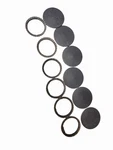 6X Dacor Range Large Burner Ring W/ Cap 86918 DE81-04102A 62022BM B107. Fixed Price $149.94.