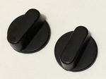 Lot Of 2 Black Frigidaire Warming Control Knobs Part # 318017600 Stove Range. Fixed Price $23.00.