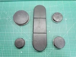 Frigidaire Range Burner Heads W/ Caps Set P#316458900 316212400 316206400. Fixed Price $109.25.
