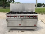 Burner Range/stove Dcs 60-10-2 Double Oven Nat. Gas Tested. Fixed Price $2900.00.
