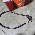 Power Cord 3-POLE 4-WIRE Round For Range Oven LA009B Size 6 & 8 Awg W/ Ends 54". Fixed Price $19.95.
