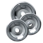 3PC Drip Pans Bowl Set 6" & 8" Frigidaire Kenmore Whirlpool Stove Range Burner. Fixed Price $18.00.