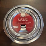 Authentic Frigidaire 2 6" 8" Universal Drip Pan Set (fits Most) L304458797 New. Fixed Price $16.63.